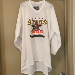 Vintage Outback Steakhouse hockey jersey